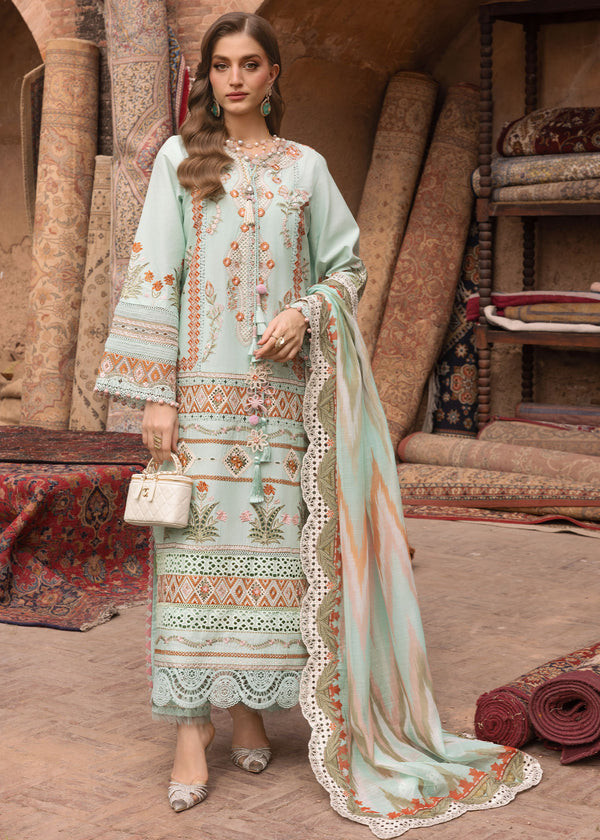Saira Shakira - Breeze Unstitched Lawn '26 (RUNA 8-A)