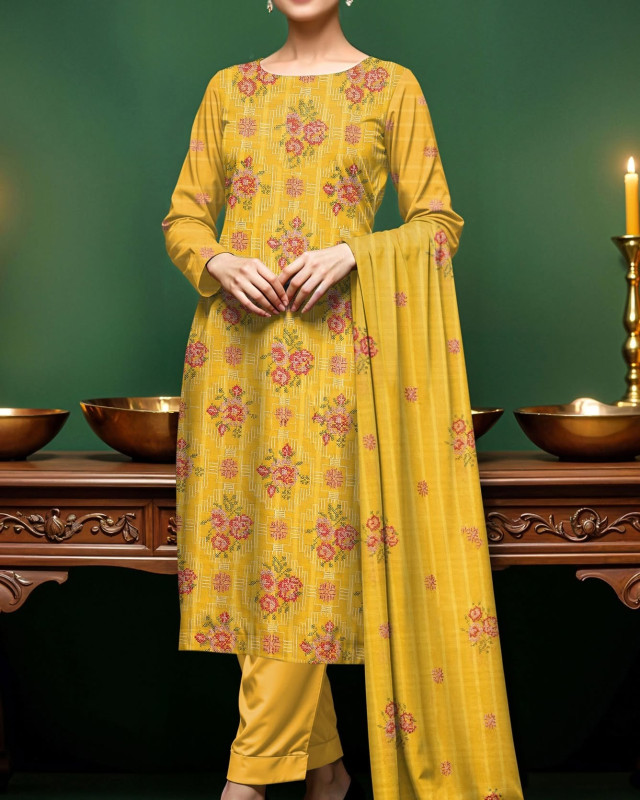 Khoobsurat Arzoo Unstitched 3piece | 7