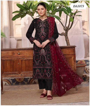 BIN HAMEED || ZAIFAA Luxury Chiffon || DA 1073