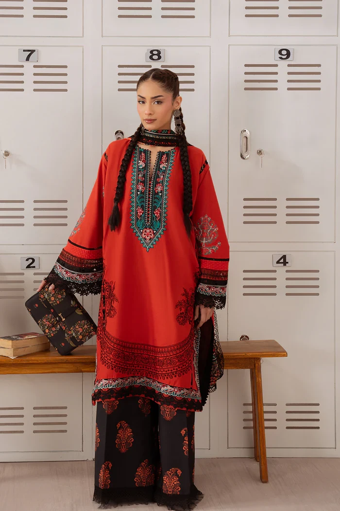 Saira Rizwan Unstitched Lawn Vol-2 in Bangladesh NAZLI-B-SRL25-06