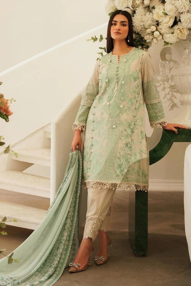 Sana safinaz muzlin spring vol-1 5A three-piece at Shelai