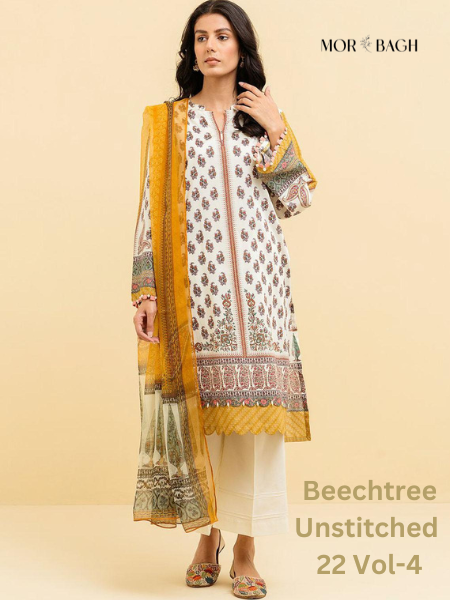 Morbagh by Beechtree Unstitched 22 Vol-4